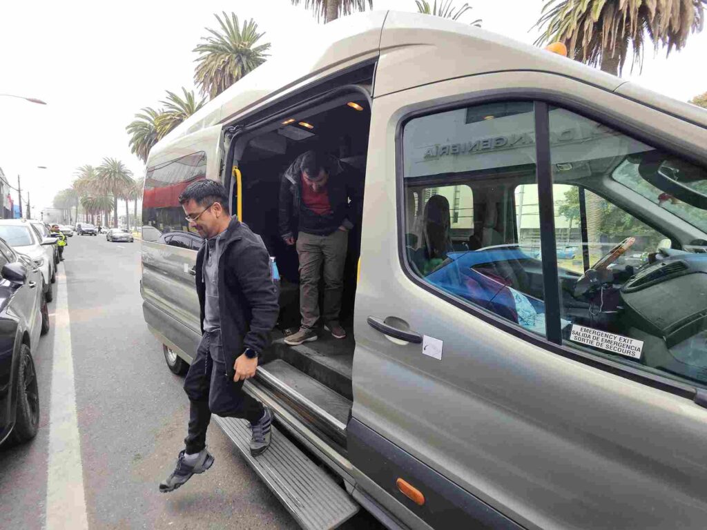 transporte de pasajeros para empresas